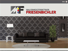 Tablet Screenshot of maler-friesenbichler.com